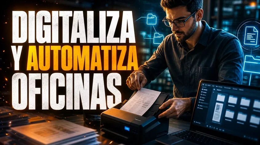 Digitaliza y Automatiza Oficinas: Gestión Documental