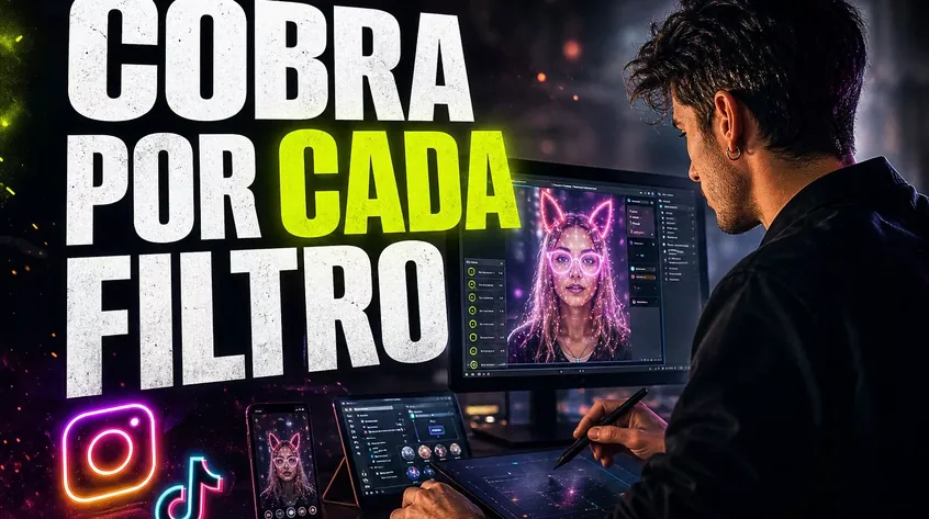 Diseño de Filtros AR para Instagram y TikTok