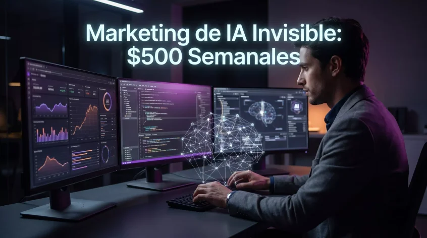 Gana $500 semanal con Marketing de IA para PYMES
