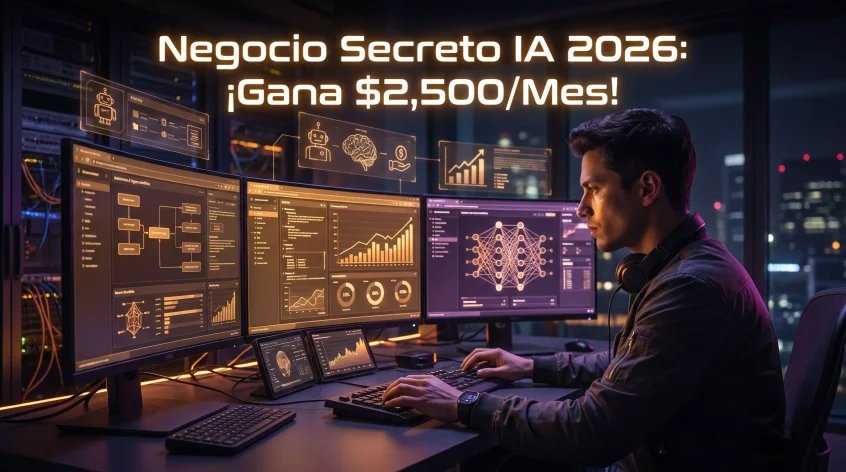 Gana $2,500/Mes con Agentes de IA Autónomos