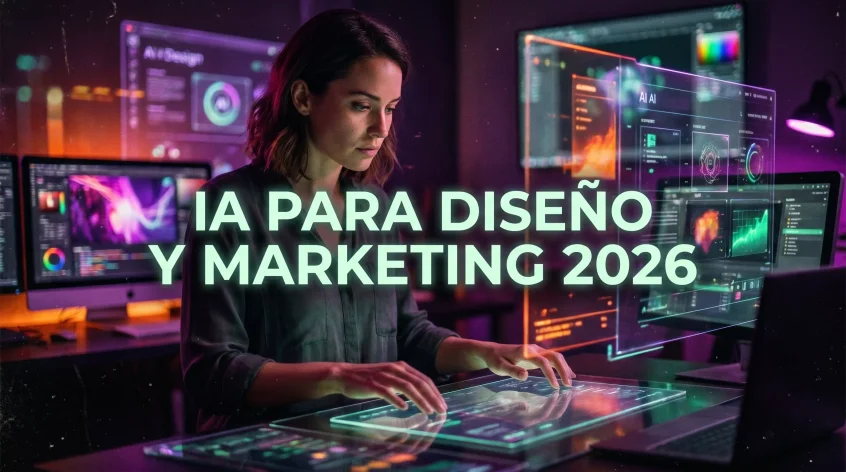Las mejores herramientas IA para diseño y marketing del 2026
