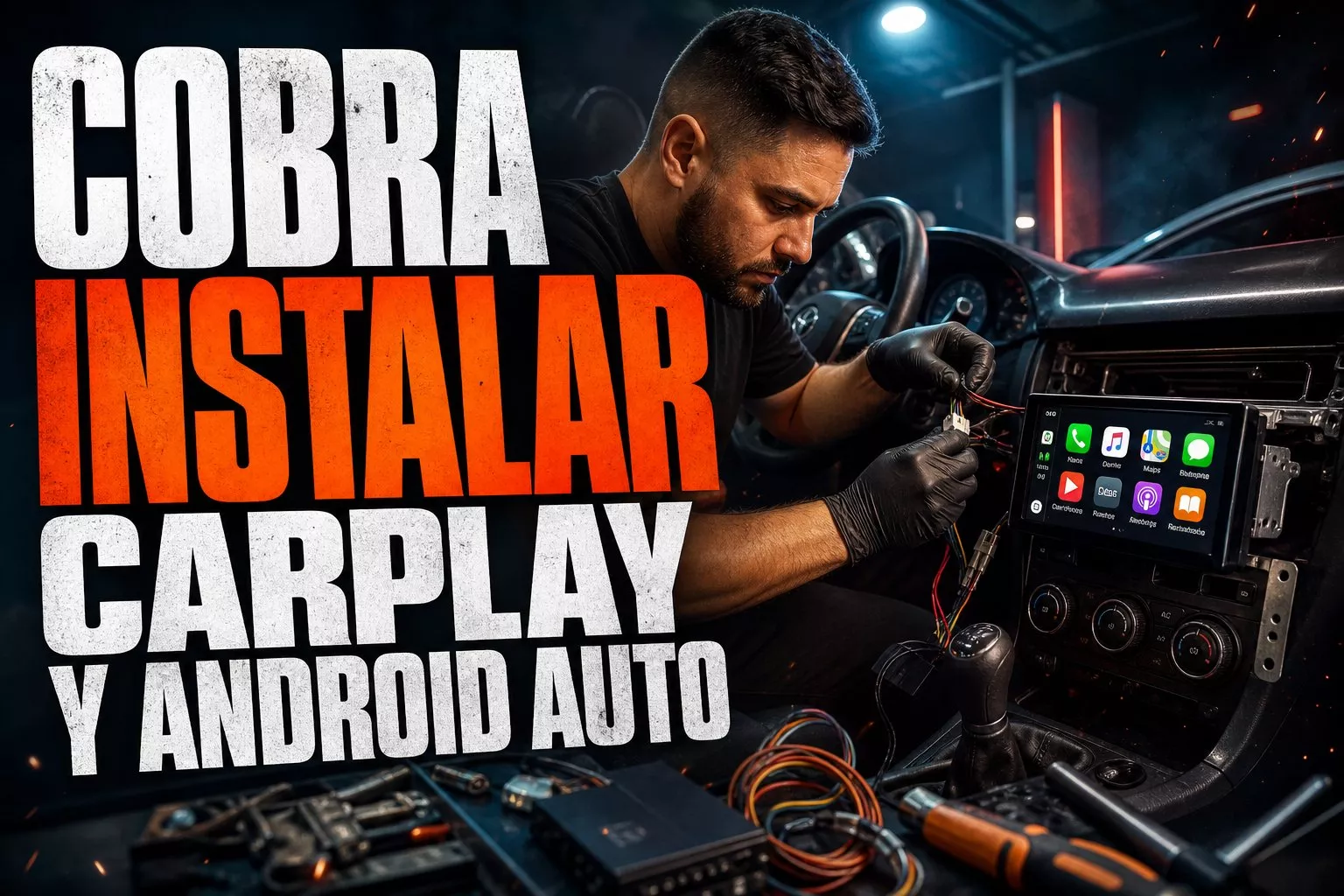 Cobra por instalar CarPlay y Android Auto