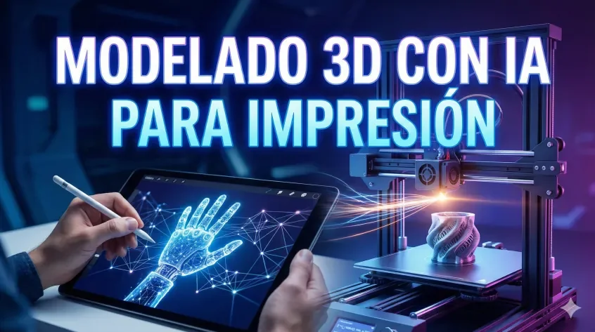 Modelado 3D con IA para Impresión