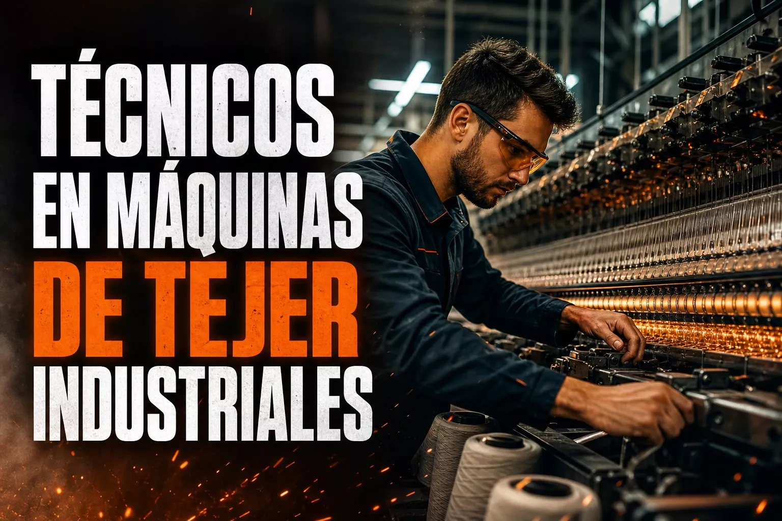 Técnico en Máquinas de Tejer Industriales para Talleres Textiles
